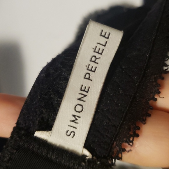 Simone Perele Black Lace Bra with Molded Cups *have 2 Measure* - Picture 7 of 7